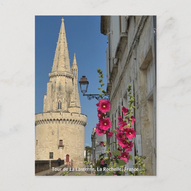 Carte Postale Tour de La Lanterne, La Rochelle, France (Devant)