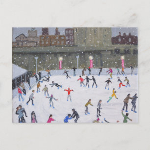 Carte Postale Tour de la patinoire de Londres 2015