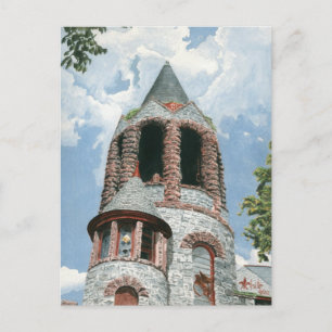 Carte Postale Tour de l'église en pierre
