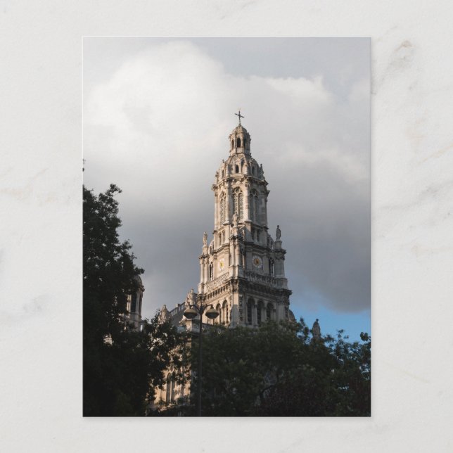 Carte Postale Tour de l'église Sainte-Trinité, Paris (Devant)