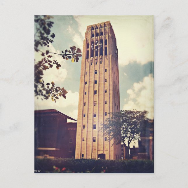 Carte Postale Tour d'horloge (Devant)