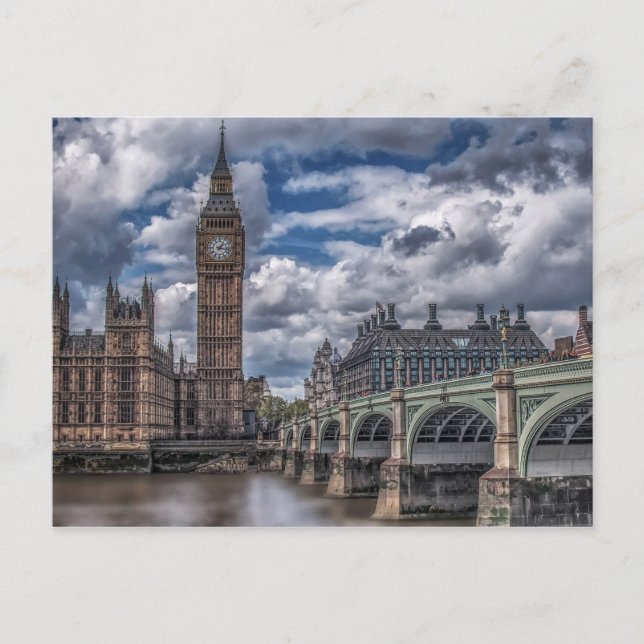 Carte Postale Tour d'horloge (Devant)