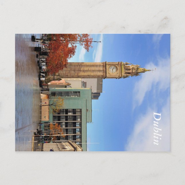 Carte Postale Tour d'horloge à Belfast (Devant)