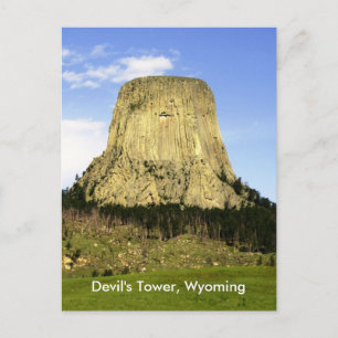 Carte Postale Tour du Diable, Wyoming