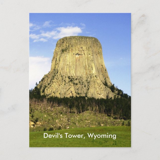 Carte Postale Tour du Diable, Wyoming (Devant)