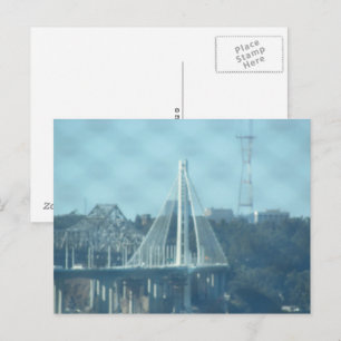 Carte postale - Tour du pont de la baie d'Oakland