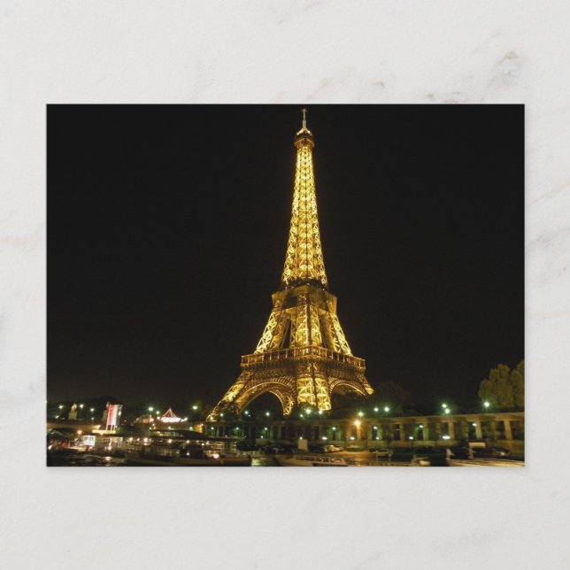 Carte Postale Tour Eiffel (Devant)