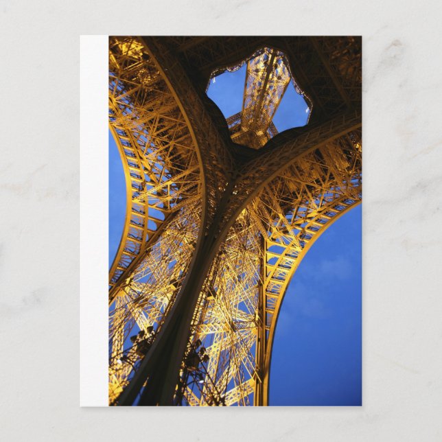 Carte postale Tour Eiffel (Devant)
