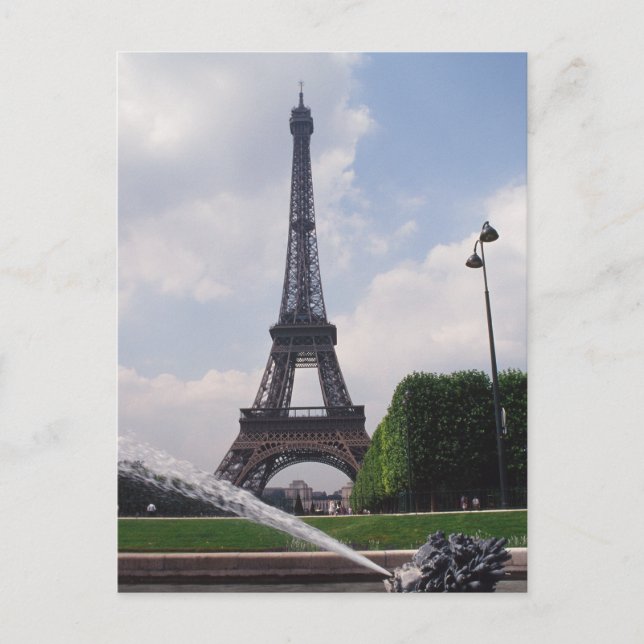 Carte Postale Tour Eiffel (Devant)