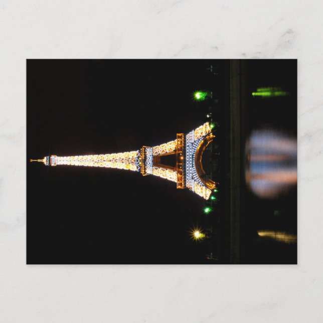 Carte Postale Tour Eiffel (Devant)