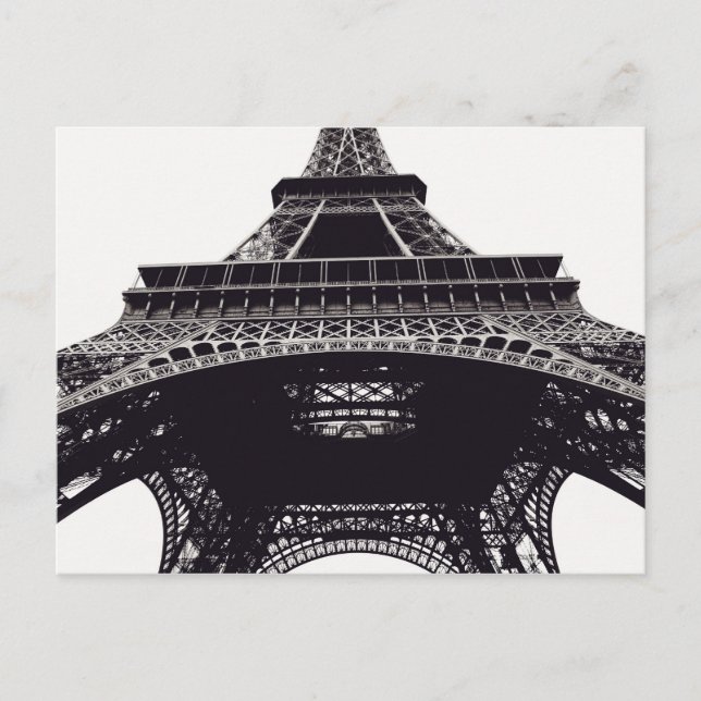 Carte postale Tour Eiffel Paris (Devant)