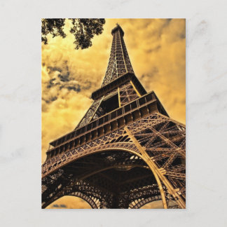 Carte Postale Tour Eiffel Paris France