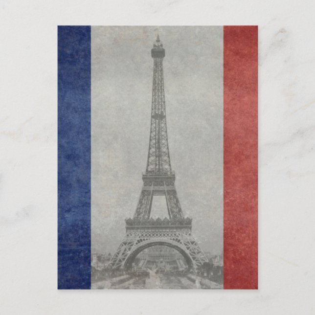 Carte Postale Tour Eiffel, Paris France (Devant)