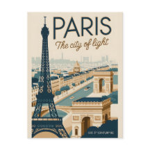 Tour Eiffel vintage Paris France Voyage Rétro
