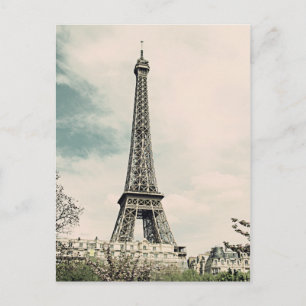 Carte Postale Tour Eiffel vintage V2