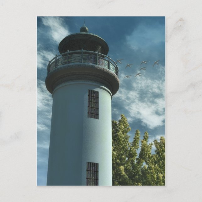 Carte Postale Tour Light House (Devant)