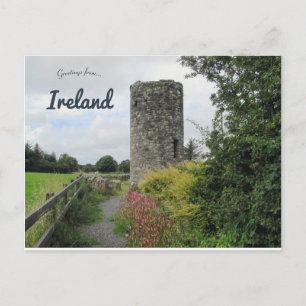 Carte Postale Tour ronde à Drumcliffe Comté de Sligo Irlande