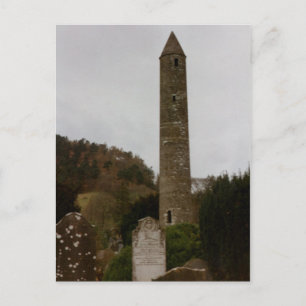 Carte Postale Tour ronde, Glendalough, Co. Wicklow, Irlande