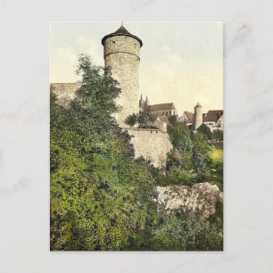 Carte Postale Tour Straft, Rothenburg (c.-à-d. ob der Tauber), B