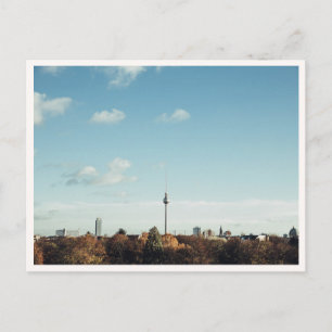 Carte Postale Tour télévisuelle Fernsehturm centre Berlin Allema