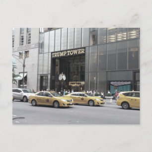 Carte Postale Tour Trump