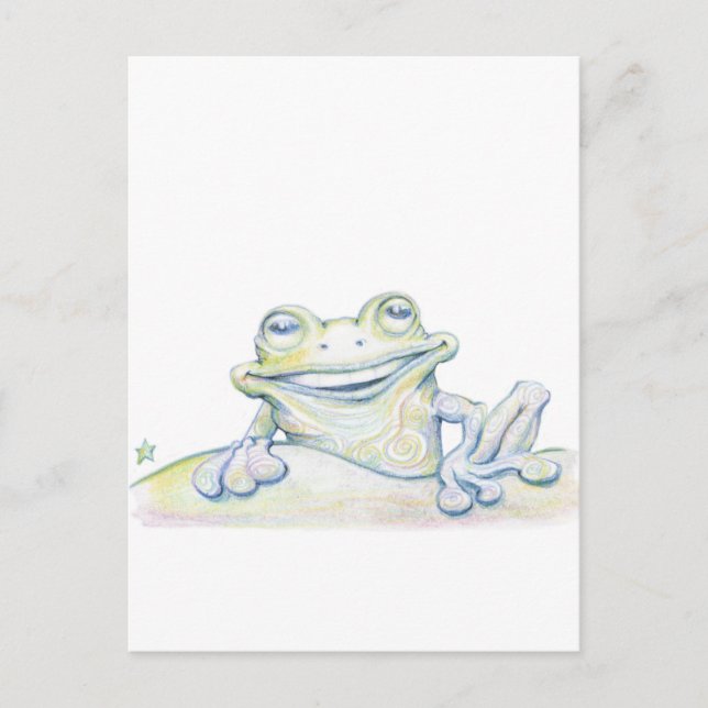 Carte Postale Tourbillon de grenouille (Devant)