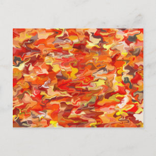 Carte postale Tourbillon Orange
