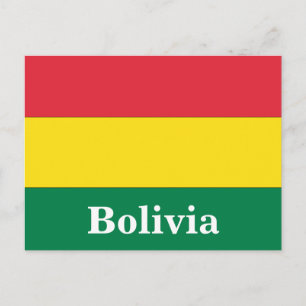 Carte postale Tourisme vintage Bolivie