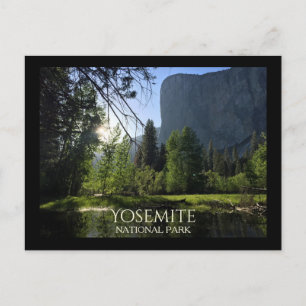 Carte postale touristique du parc national de Yose