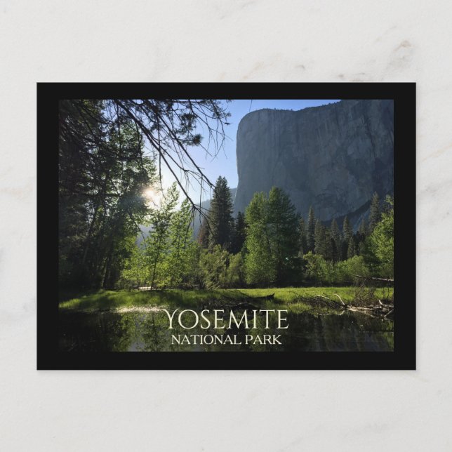 Carte postale touristique du parc national de Yose (Devant)