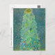 Carte Postale Tournesol de Klimt, Fleurs Vintages Art Nouveau (Devant / Derrière)