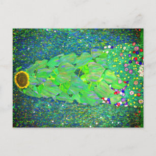 Carte Postale Tournesol Gustav Klimt