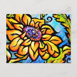 Carte Postale Tournesol II