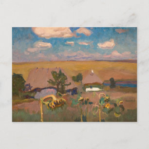 Carte Postale Tournesols   Jan Stanisławski