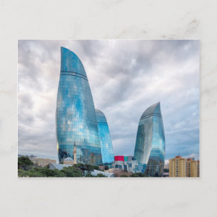 Carte Postale Tours à flamme