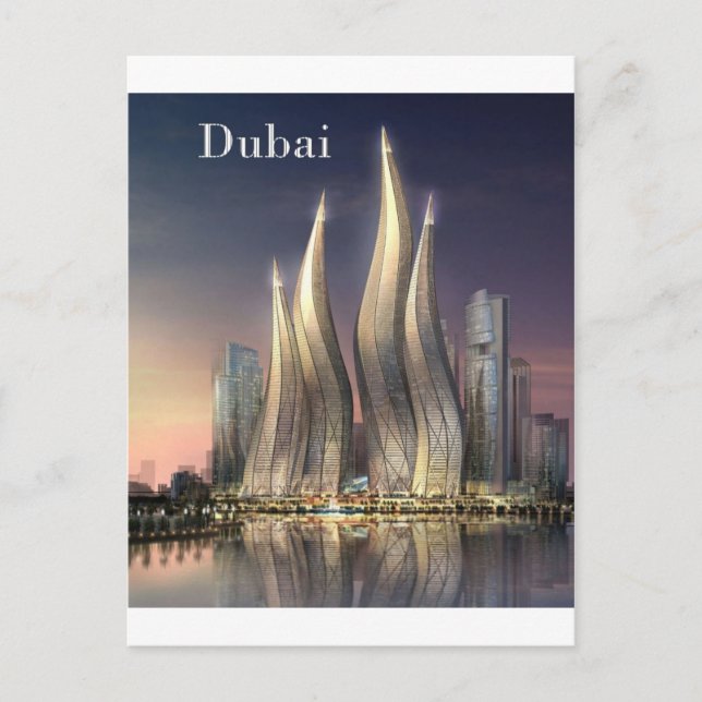 Carte Postale Tours de dubaï (par St.K. (Devant)