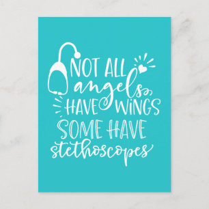 Carte Postale Tous les anges n'ont pas d'ailes Certaines ont des