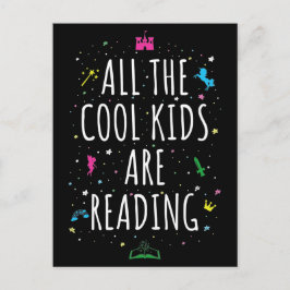 Carte Postale Tous Les Enfants Cool Lisent I