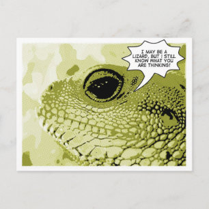 Carte Postale Tous les Lizard connus - Comic Book Series No. 1