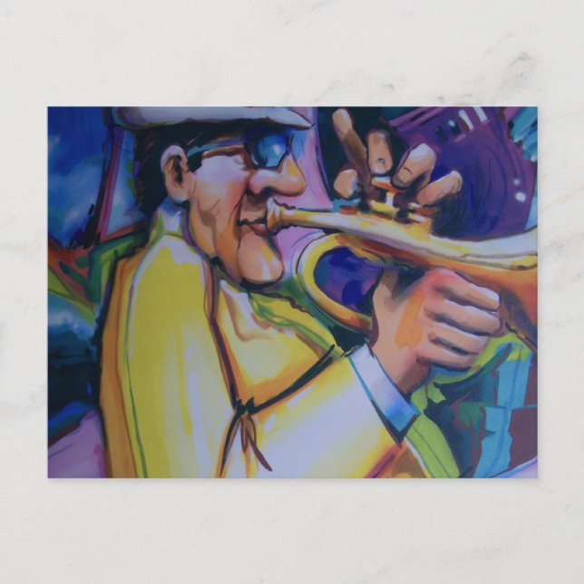 Carte Postale tout ce jazz (Devant)