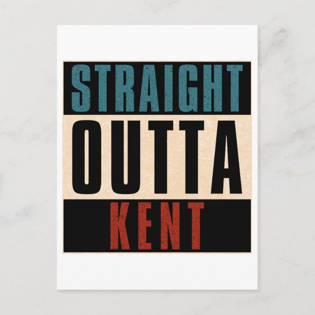 Carte Postale Tout droit sorti de Kent Washington WA (Devant)