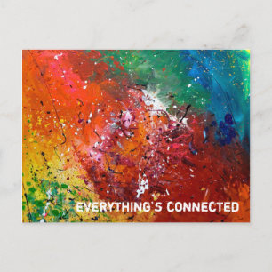 Carte Postale "tout est connecté"