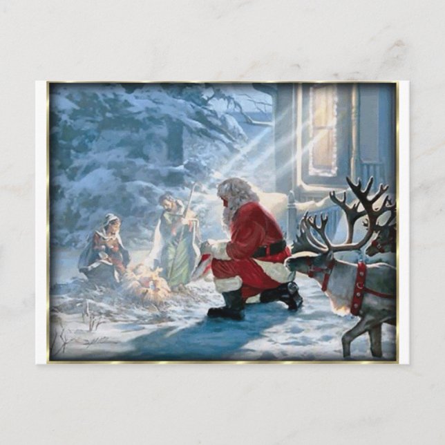 Carte Postale Tout genou fléchira (Devant)