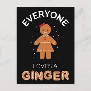 Carte Postale Tout Le Monde Aime Un Ginger III
