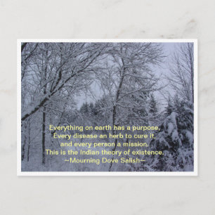 Carte Postale Tout sur terre