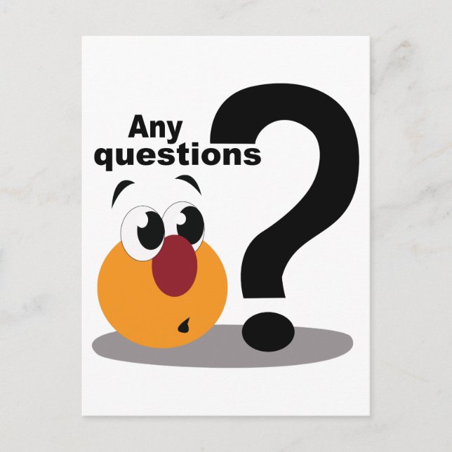 Carte Postale Toute question (Devant)