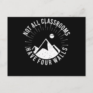 Carte Postale Toutes les salles de classe n'ont pas quatre murs 