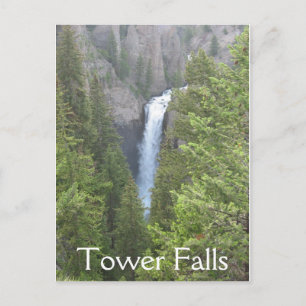 Carte Postale Tower Falls