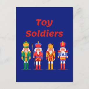 Carte postale Toy Soldier Nutcrackers