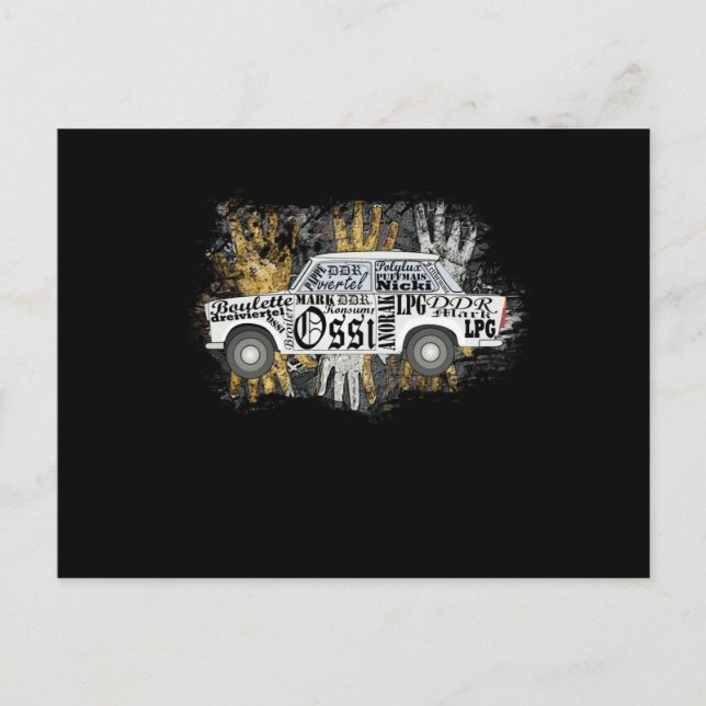 Carte Postale Trabant Pappe (Devant)